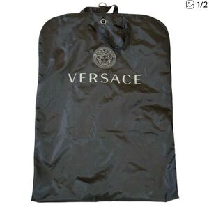 Versace Black Garment Bag NEW